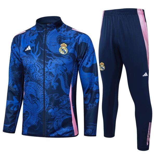 Real Madrid Jacket Suit  2024/2025-Dragons of China - Image 3