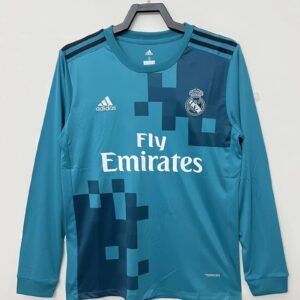 Retro Real Madrid Third jersey-2017/2018 Long Sleeve