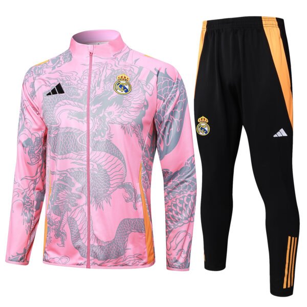 Real Madrid Kids Jacket Suit  2024/2025-Dragons of China - Image 4