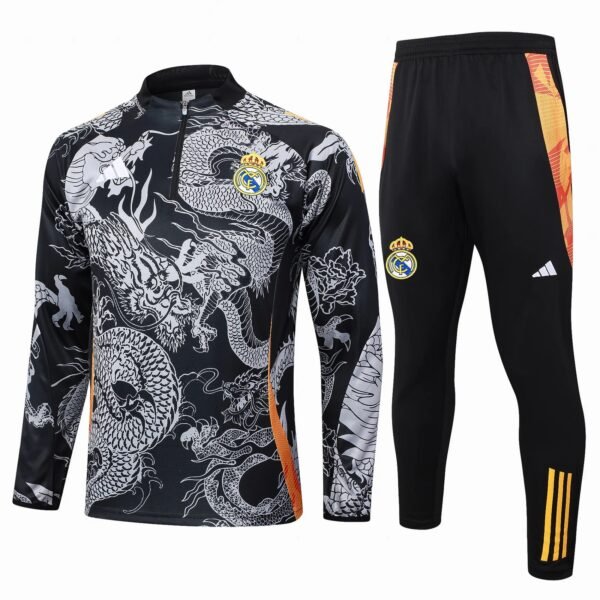 Real Real Madrid  Kids Training suit 2024/2025-Dragons of China - Image 5