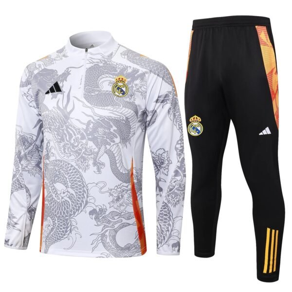 Real Real Madrid  Kids Training suit 2024/2025-Dragons of China - Image 2