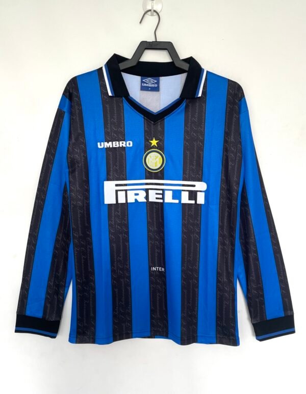 Retro Inter Milan Home Jersey 1997/1998-Long sleeves