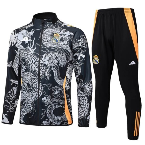 Real Madrid Jacket Suit  2024/2025-Dragons of China - Image 2