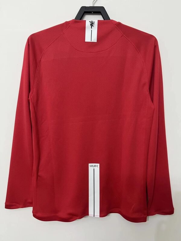 Retro Manchester United Home-2007/2008-Long Sleeve - Image 2
