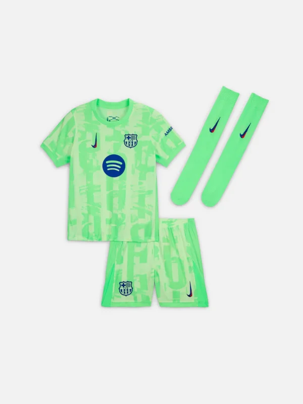 Barcelona Third Kids Set jersey 2024/2025