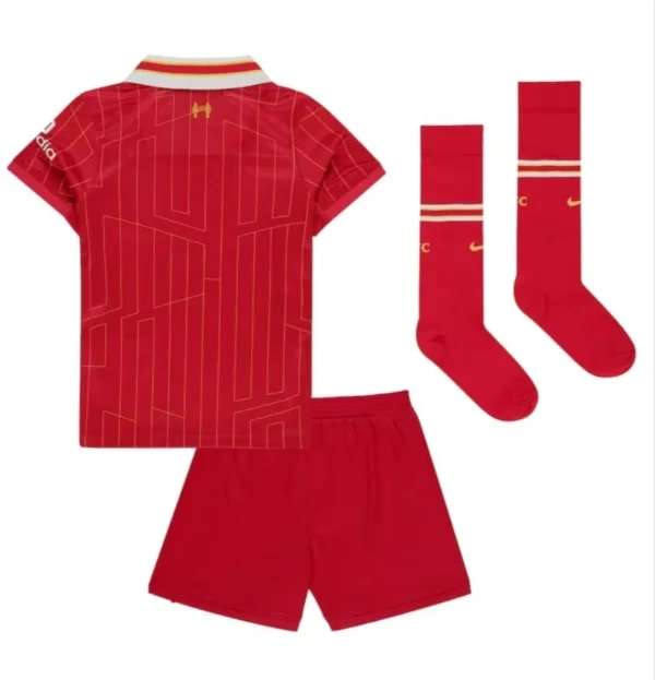 Liverpool Home Kids set jersey 2024/2025 – Bild 2