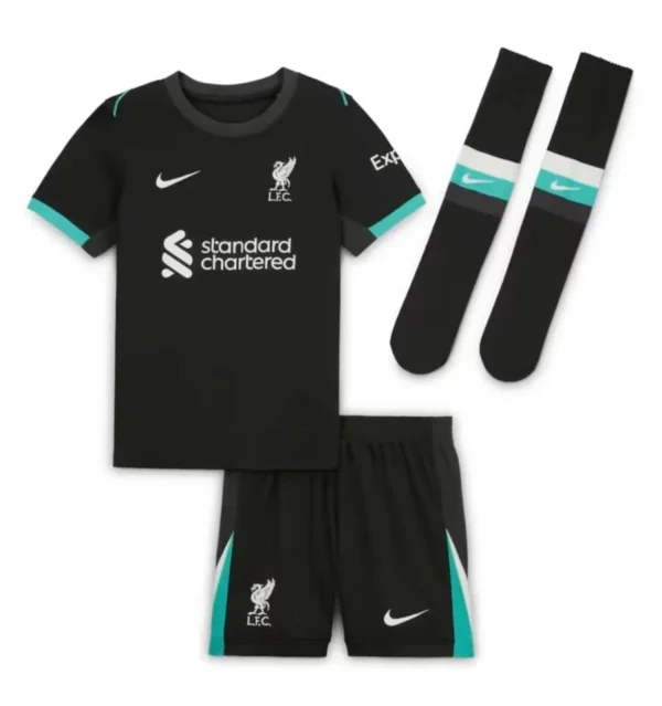 Liverpool Away Kids set jersey 2024/2025