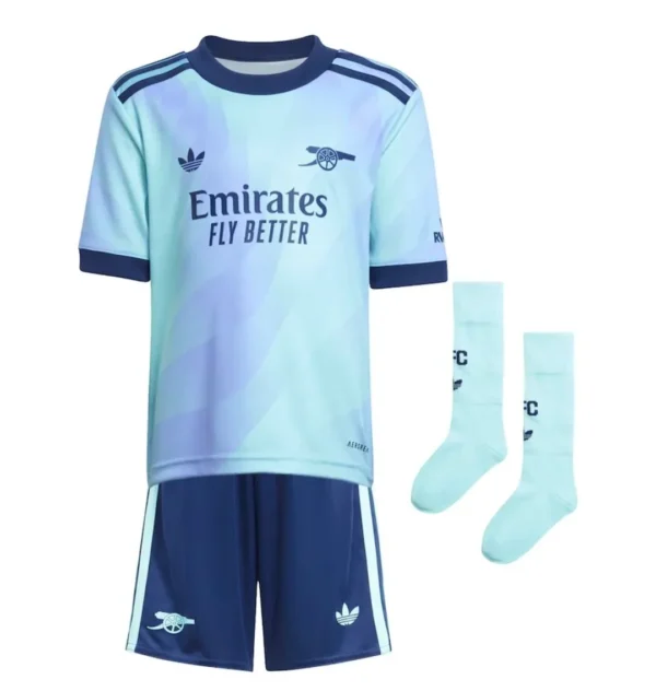Arsenal Third Kids set jersey 2024/2025