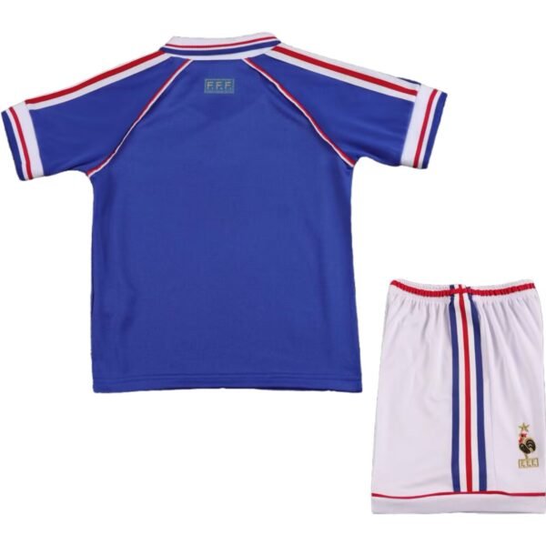 Retro France home Kid Set jersey-1998 - Image 2