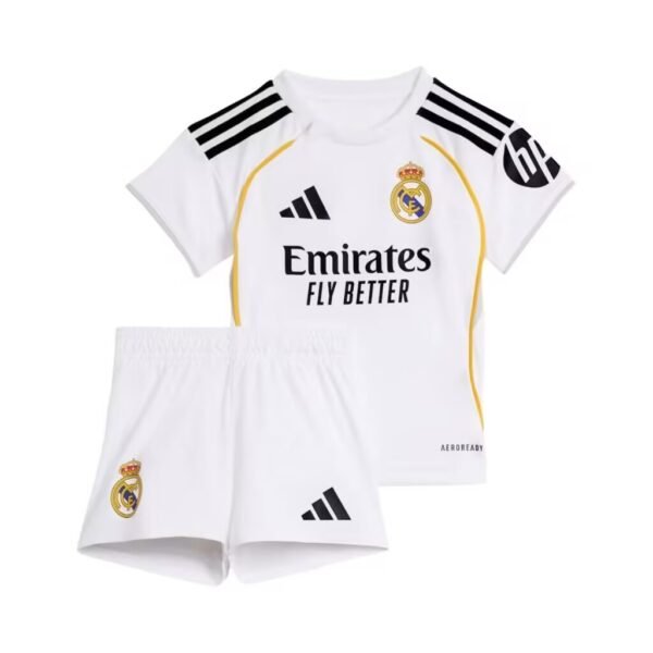 Real Madrid Home Kids Set jersey 2025/2026
