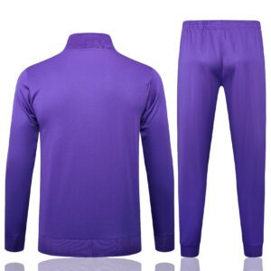 Retro Real Madrid 2025/2026 Jacket Suit Purple Back View