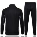 Retro Real Madrid 2025/2026 Jacket Suit Black Back View