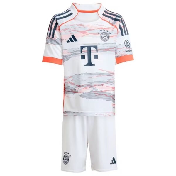 Bayern Munchen Away Kids Jersey Set 2025/2026