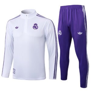 Retro Real Madrid Kids Training Suit Set 2025/2026