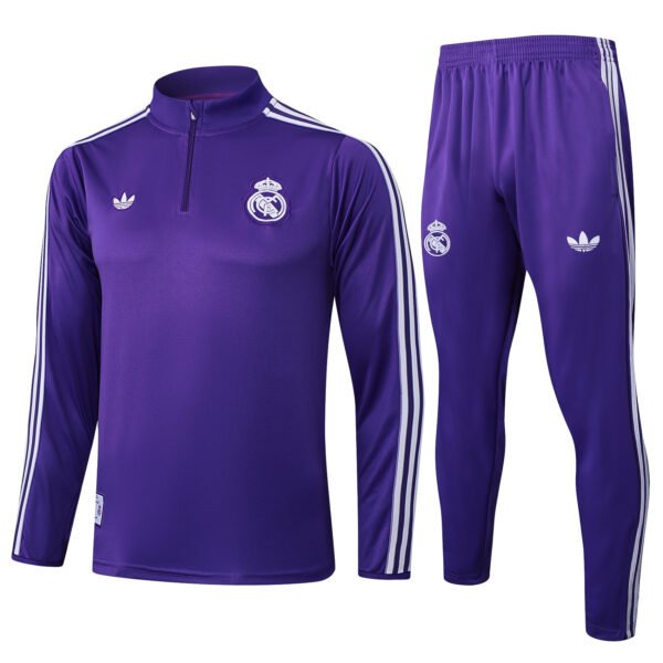 Retro Real Madrid Training Suit Set 2025/2026 - Afbeelding 3