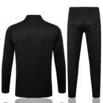 Manchester United 2025/2026 Retro Kids Training Suit Black Back.jpg