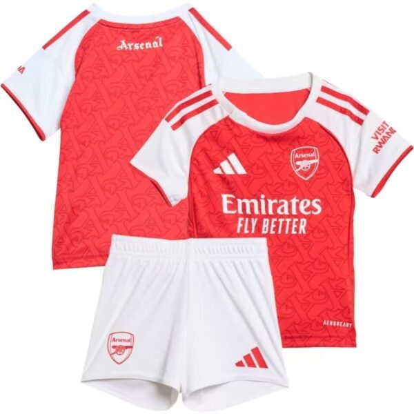 Arsenal Home Kids set jersey 2025/2026