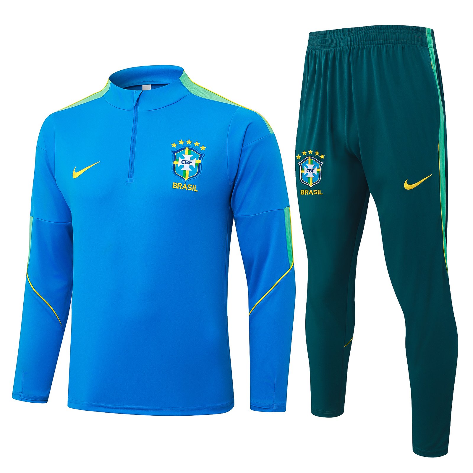 Brazil 2026 training suit-blue-front